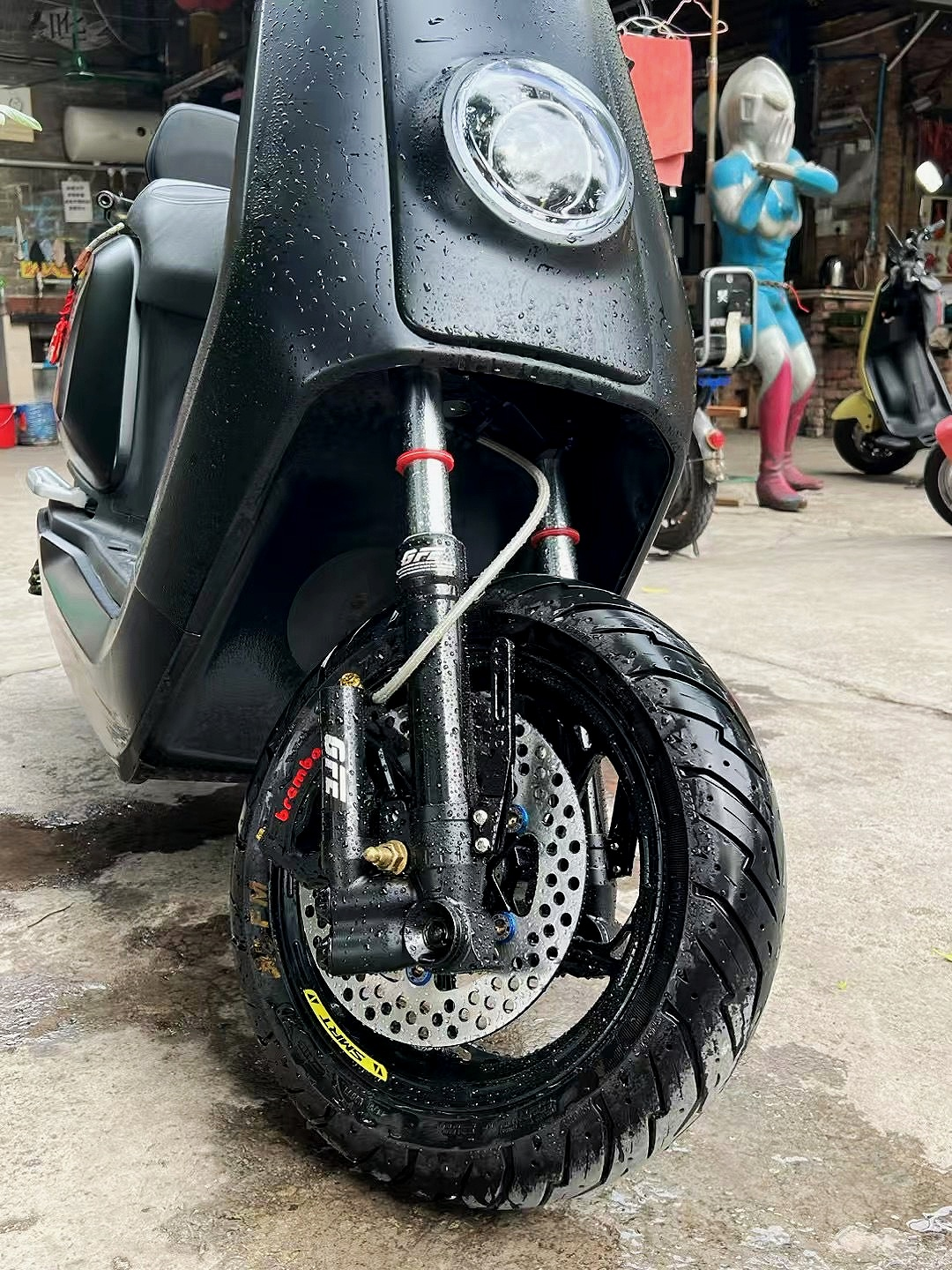 Selang Rem Jalinan Baja Tahan Karat untuk Sepeda Motor